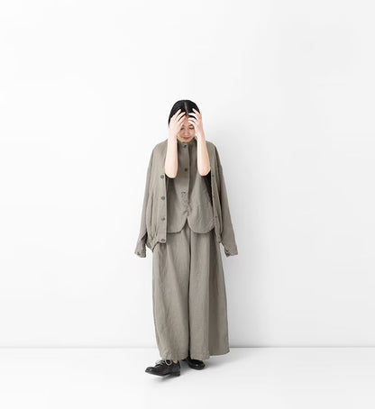 Garment Dye Suspender Pant - Gryge