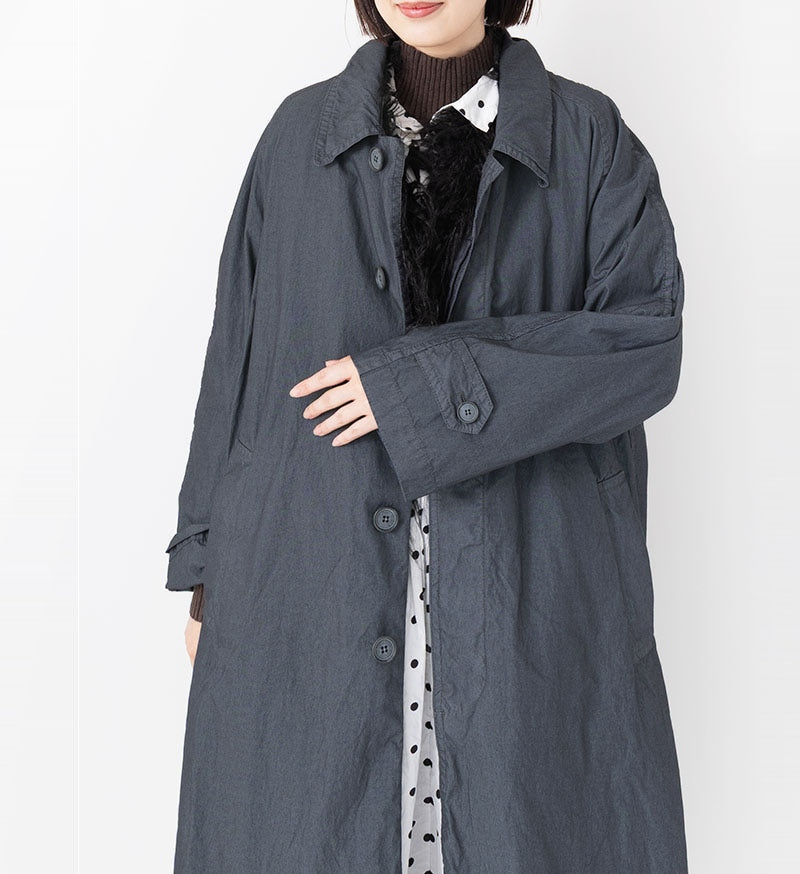 Soutien Collar Coat in Sumigry