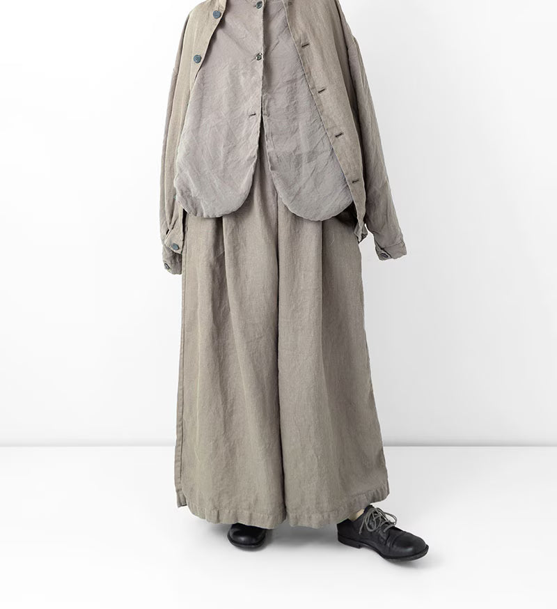 Garment Dye Suspender Pant -- Gryge