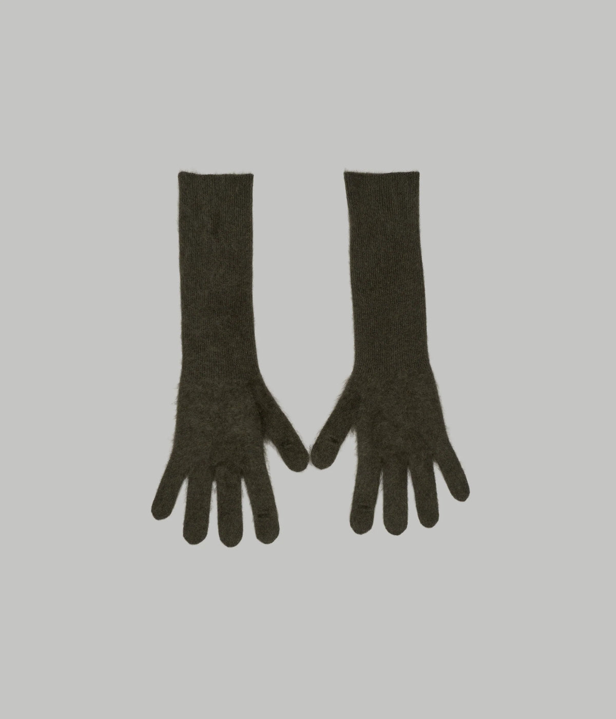 Cashmere Gloves - Olive