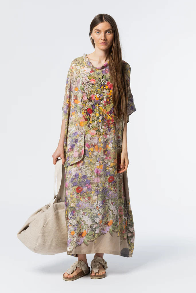 Silk Dress - Print D