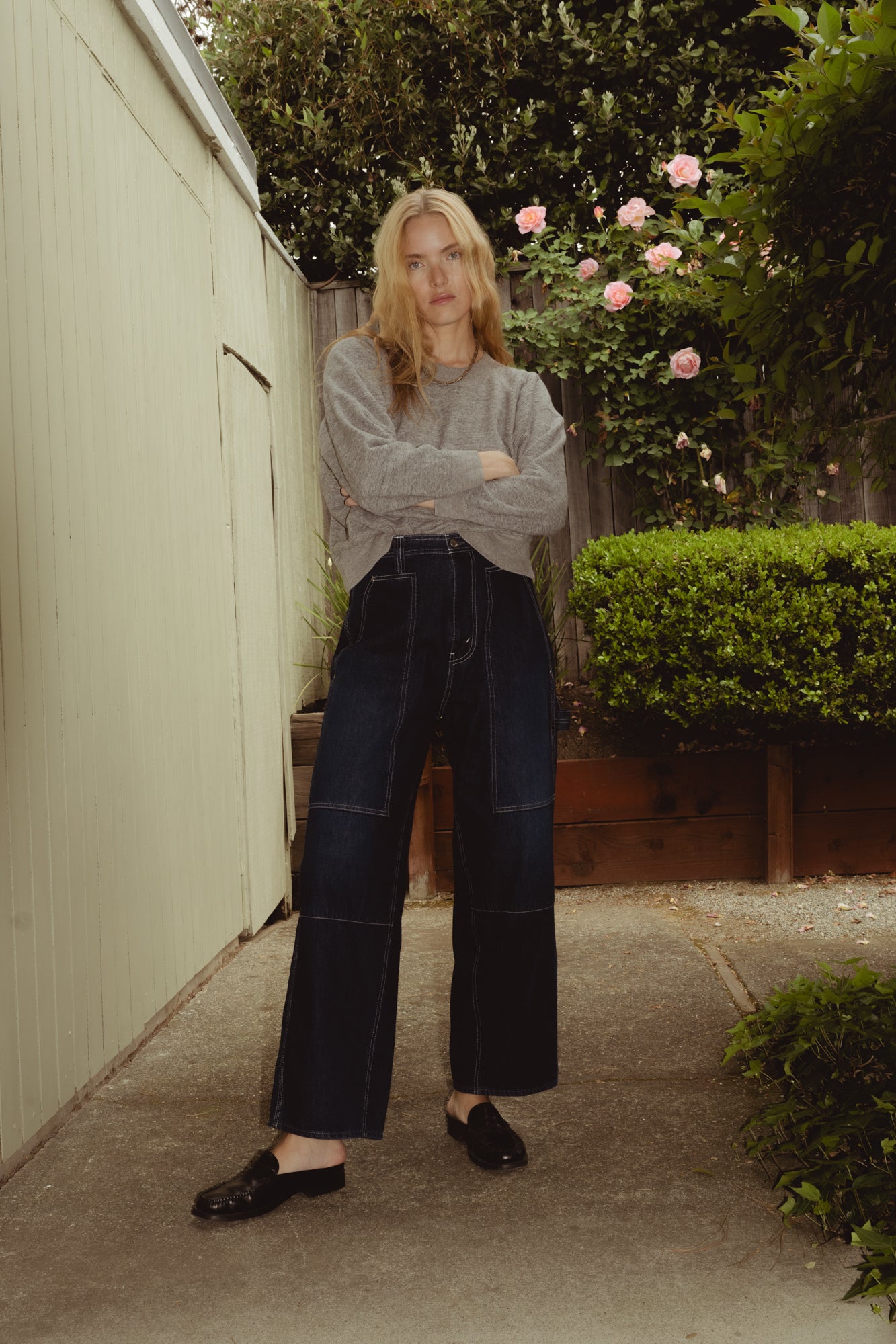 Painter Pants - Faded Blue
