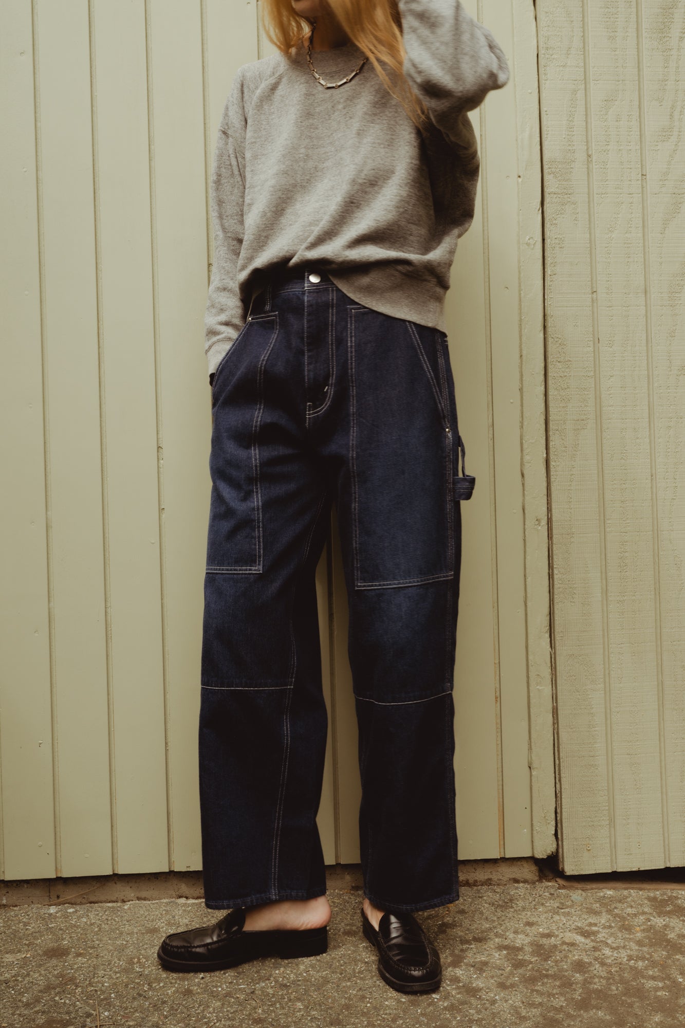 Painter Pants - Faded Blue
