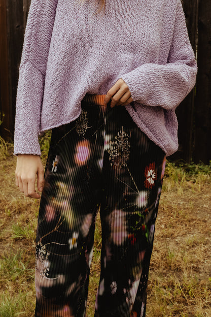 Greta Sweater - Violet