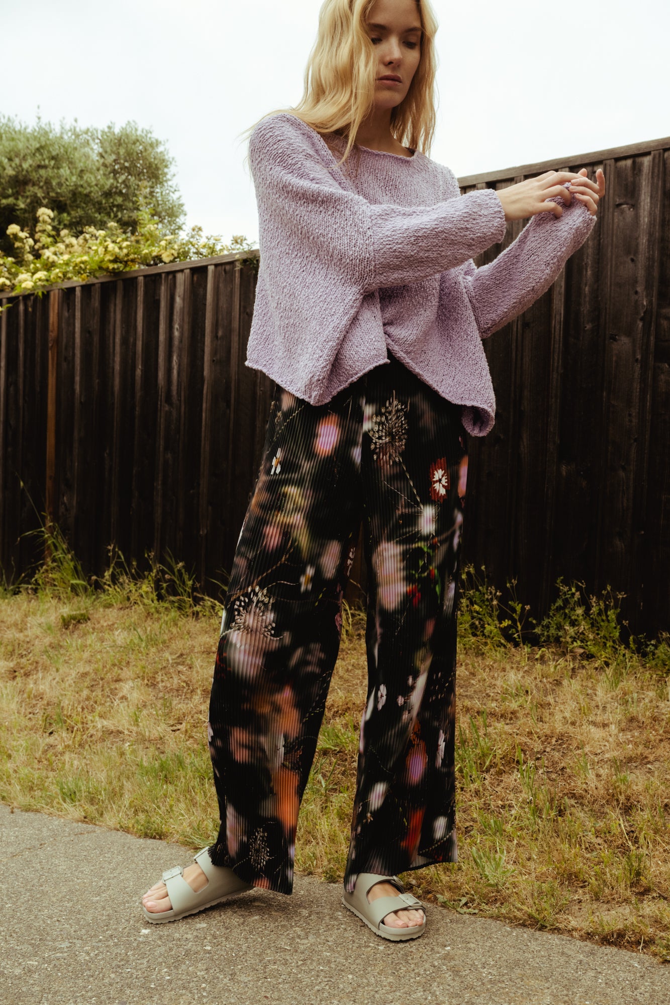 Greta Sweater - Violet