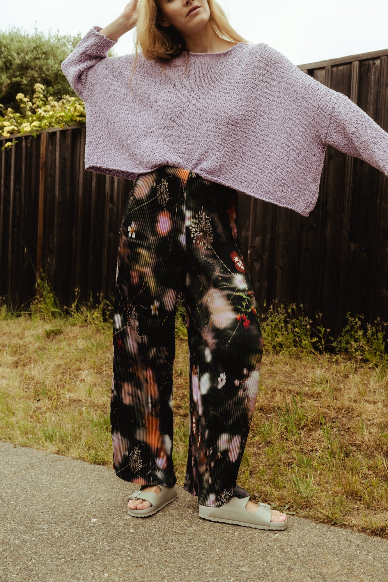 Greta Sweater - Violet
