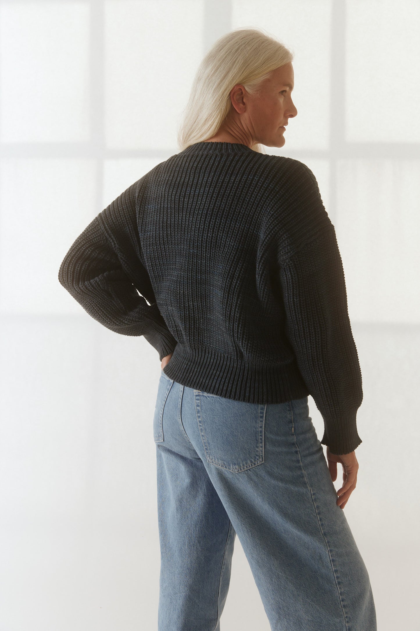 Perle Sweater in Navy