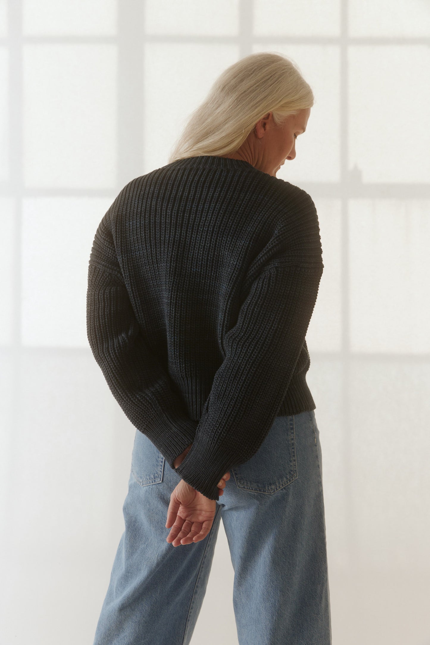 Perle Sweater in Navy