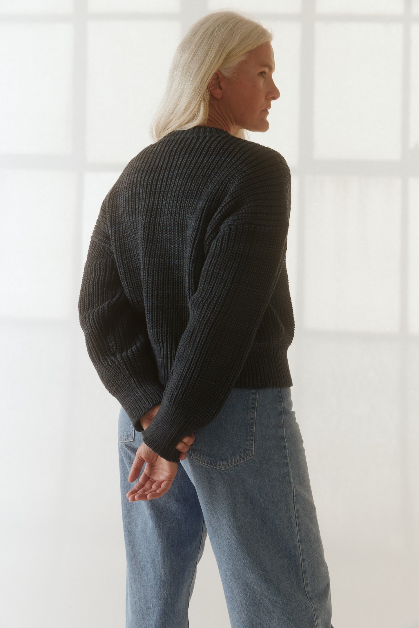 Perle Sweater in Navy