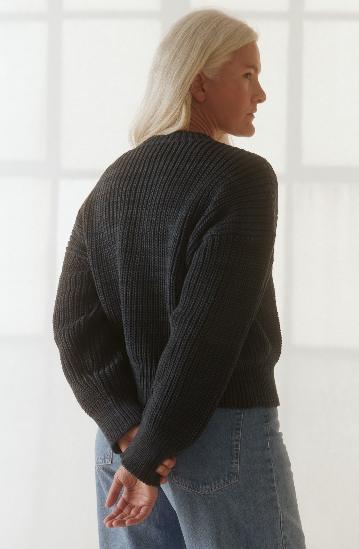 Perle Sweater in Navy