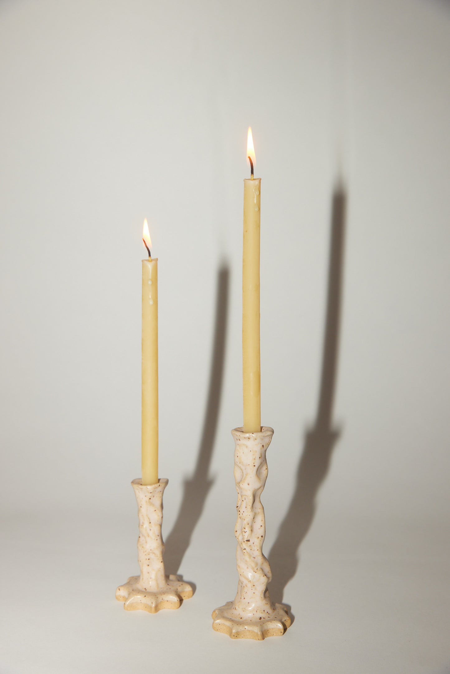 Hand Sculpted Candle Holders