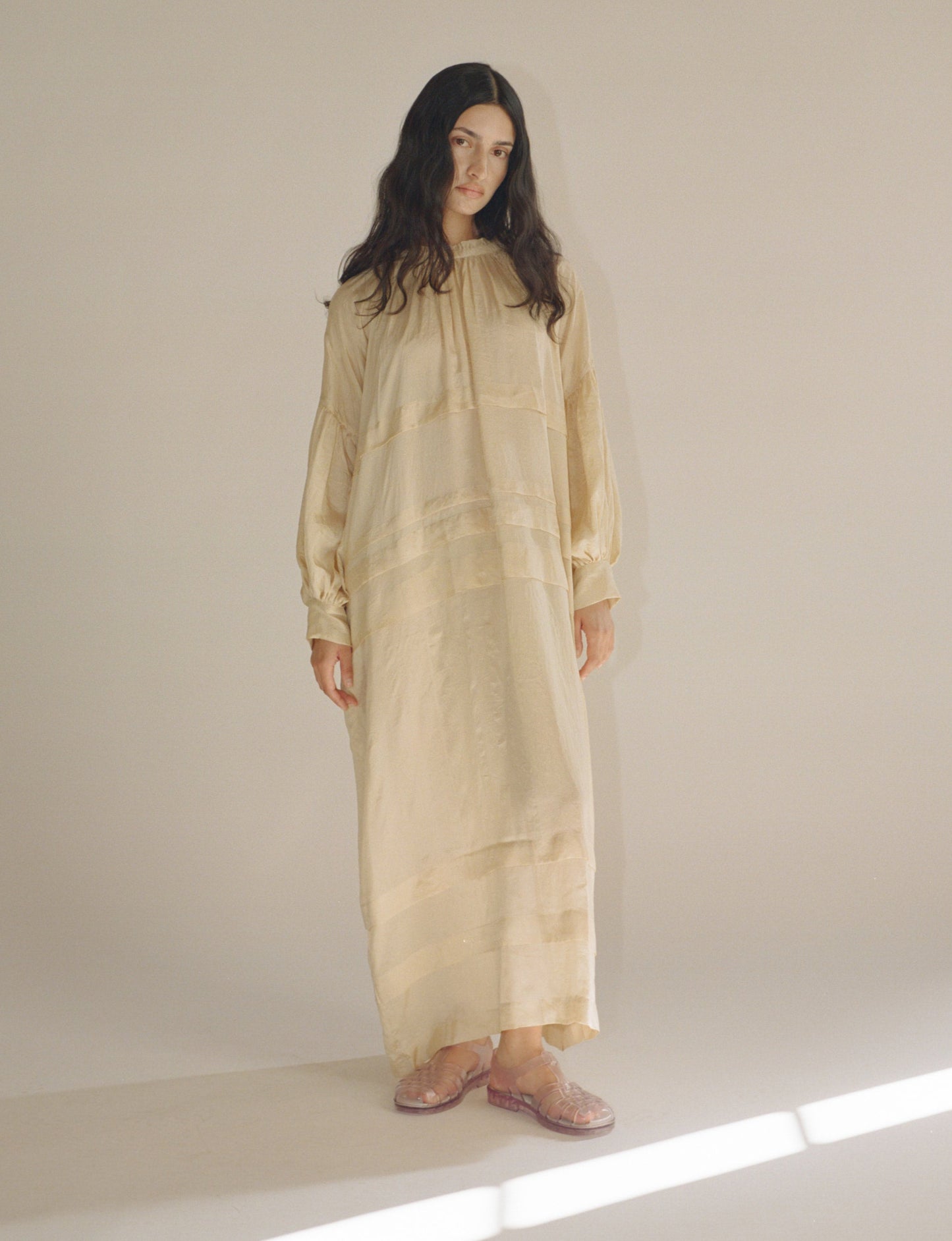 Alva Dress in Light Cornsilk