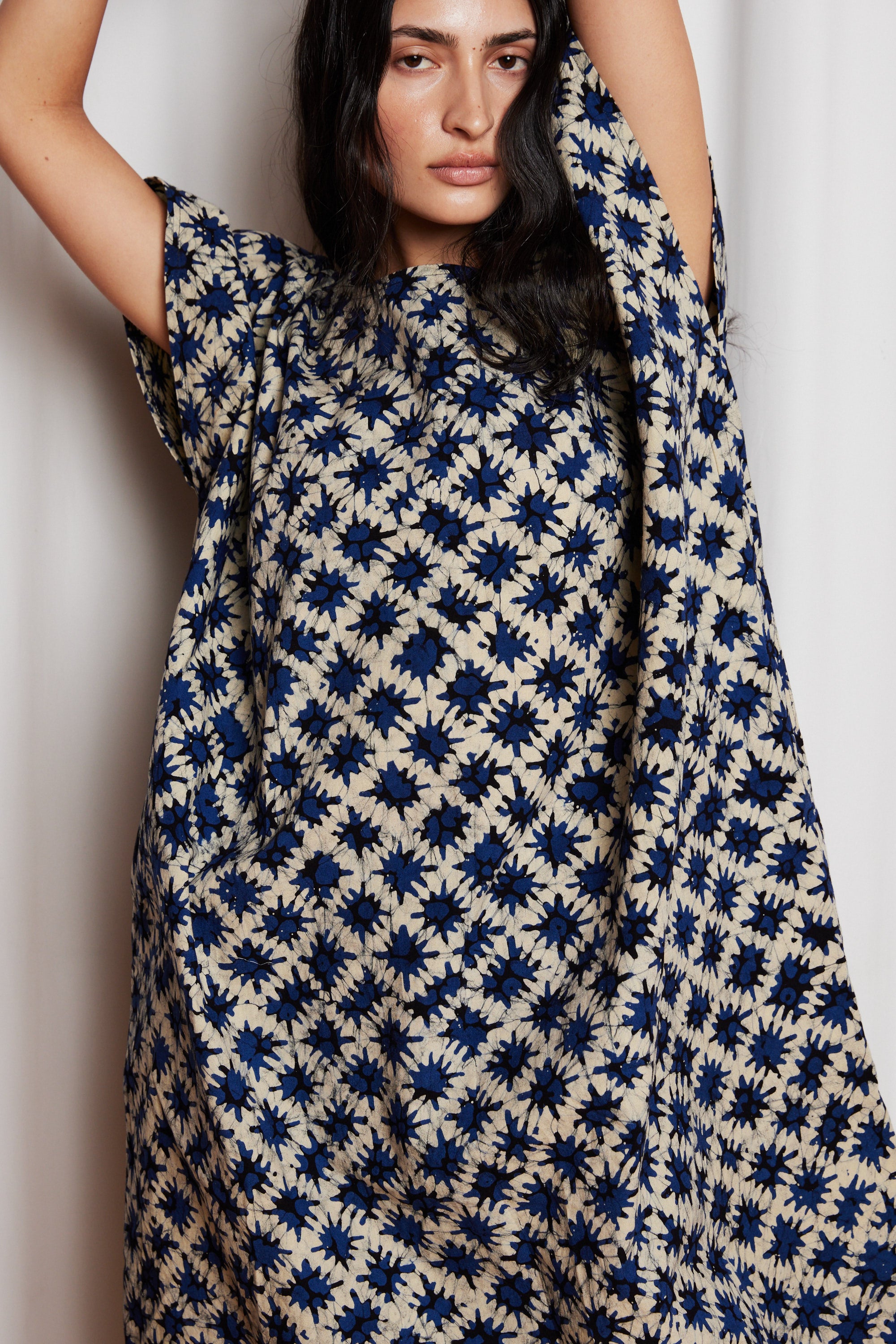 Kaftan In Blue Star