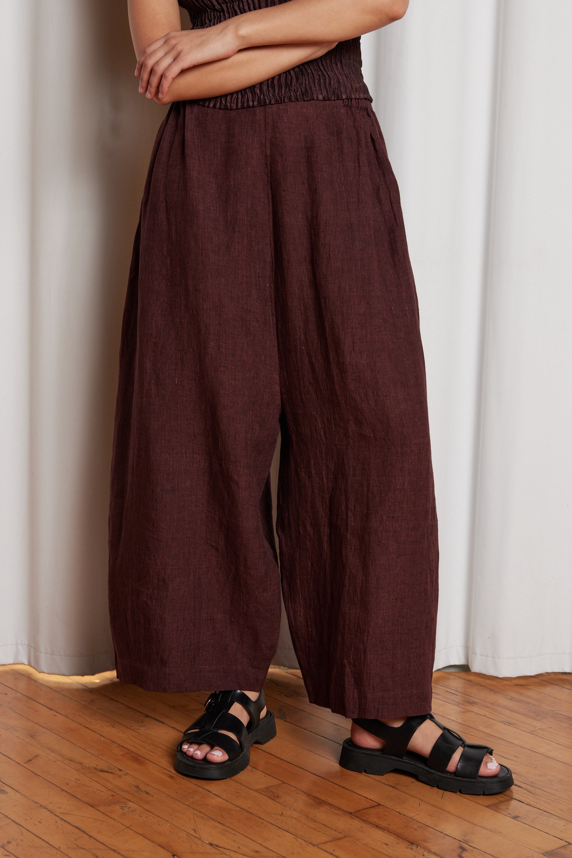 Billy Pants in Burgundy