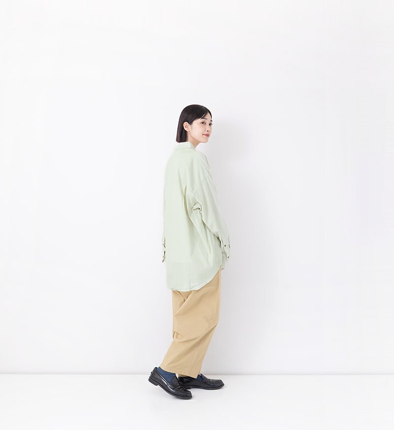 Unisex Shirt in Mint Green