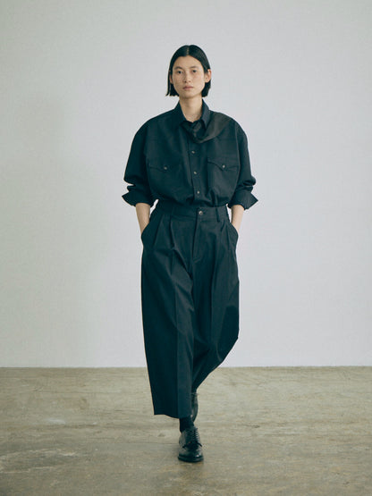 Brenda Woven Shirt - Navy