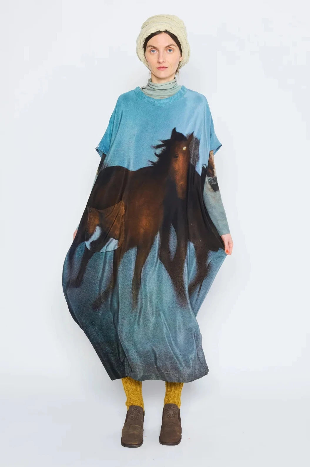 Silk Overdress - Print H