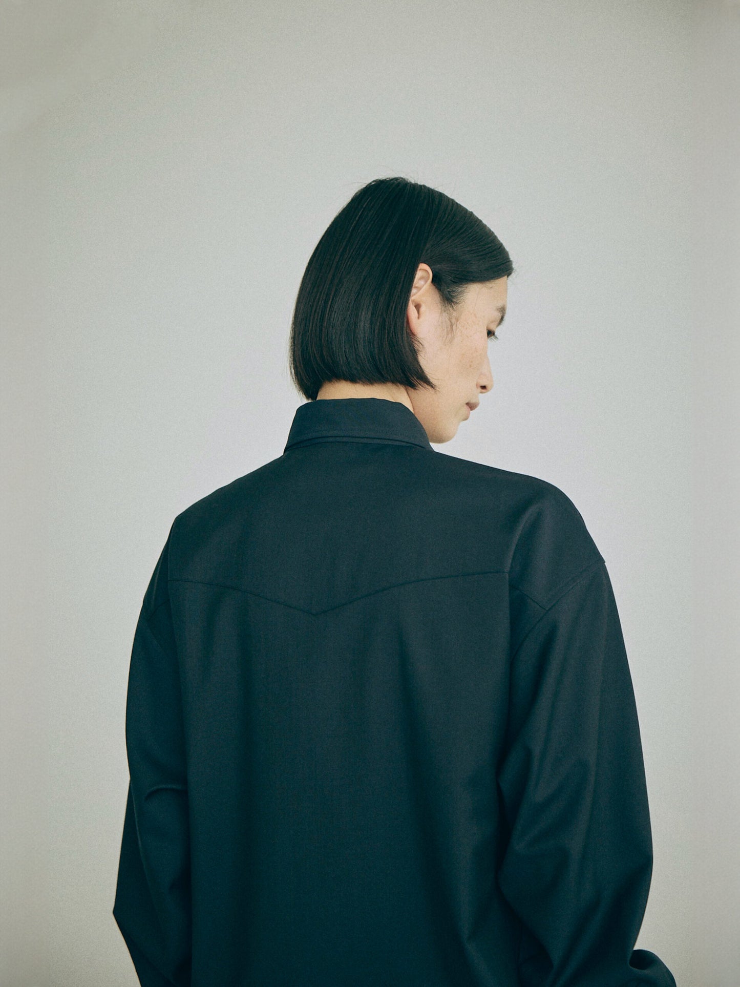 Brenda Woven Shirt - Navy