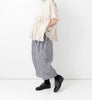 Gingham Check Yoke Pant - Black Check