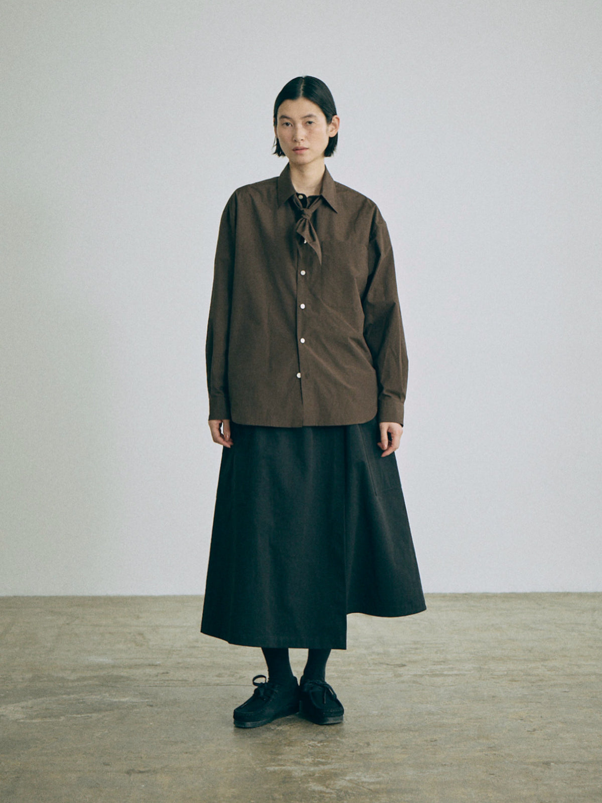 Elen Button-Down - Brown