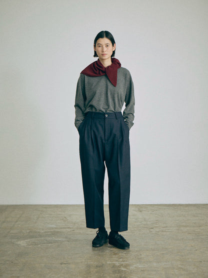 Leno Wool Pant - Navy