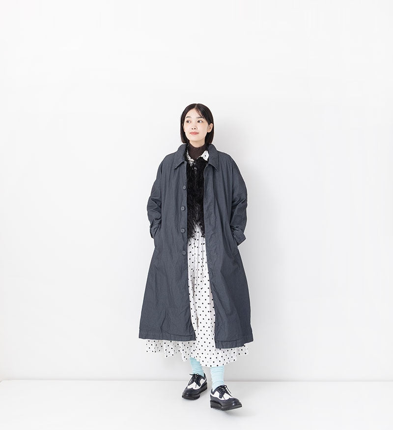 Soutien Collar Coat in Sumigry