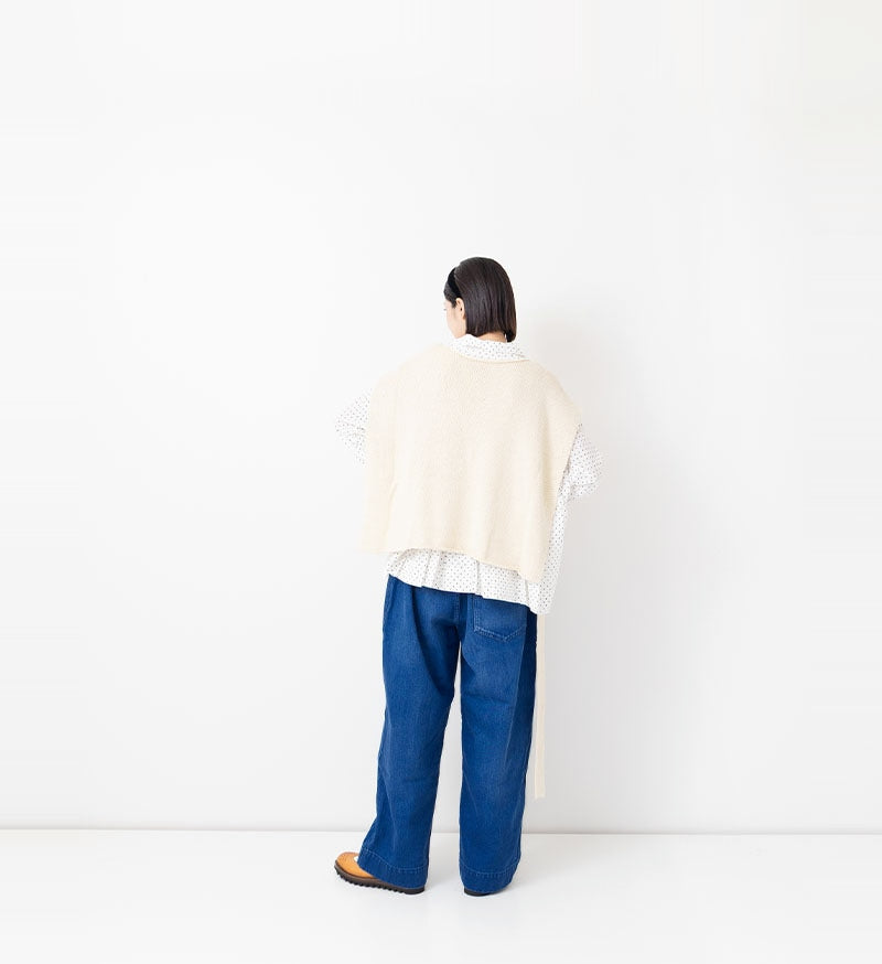 Denim Utility Pants in Blue Indigo