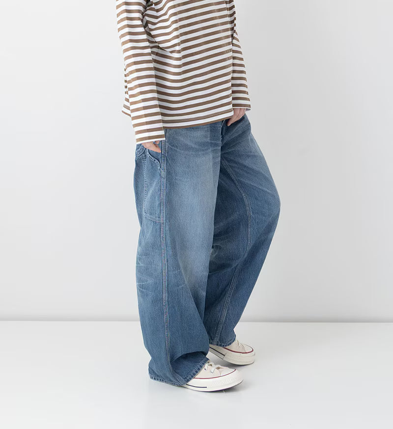 Straight Denim Work Pant - Indigo