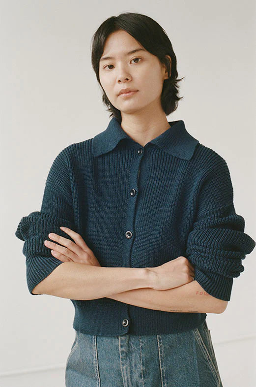 Saatchi Cardigan - Navy