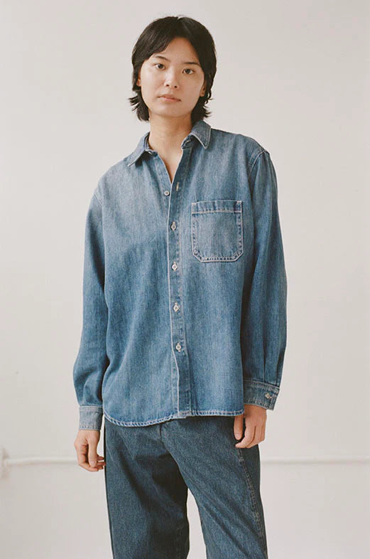 Denim Pocket Shirt - Vintage Indigo