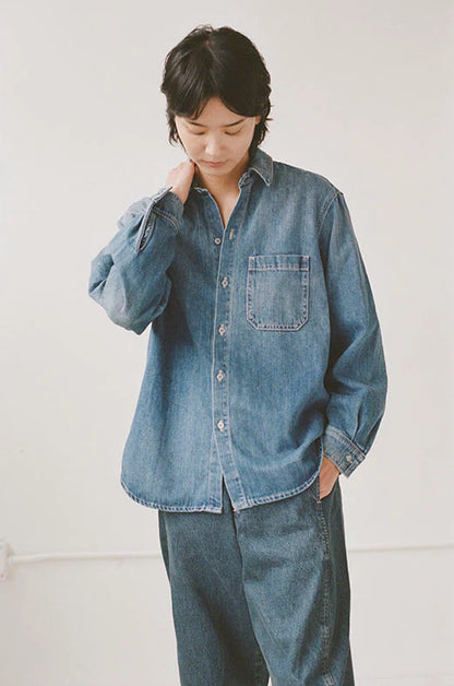 Denim Pocket Shirt - Vintage Indigo