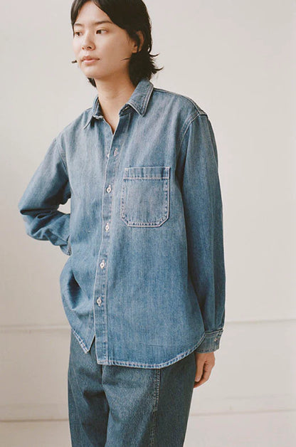 Denim Pocket Shirt - Vintage Indigo