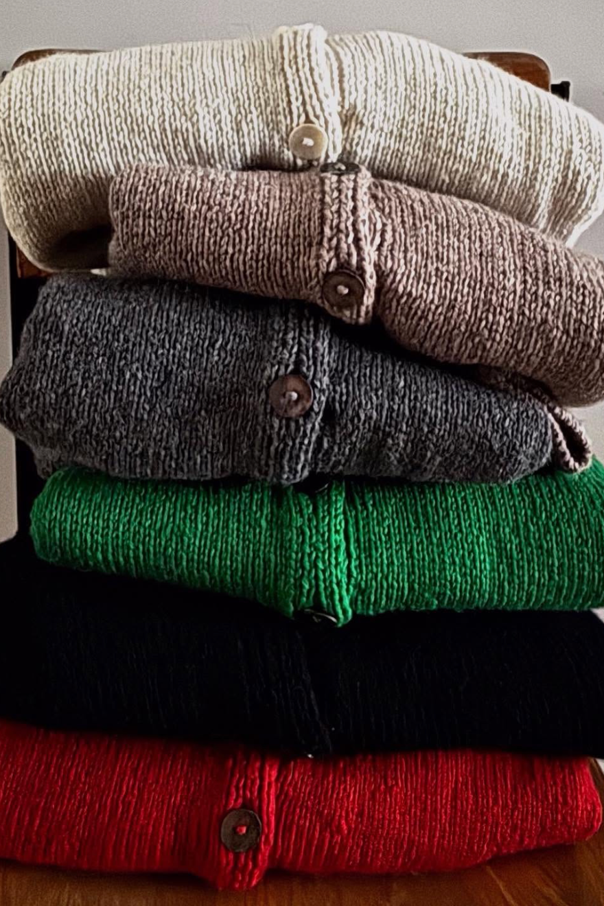 Hand-knit Cardigan