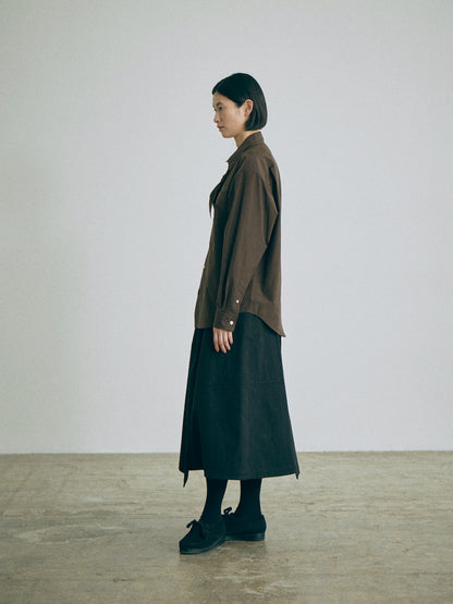 Elen Button-Down - Brown