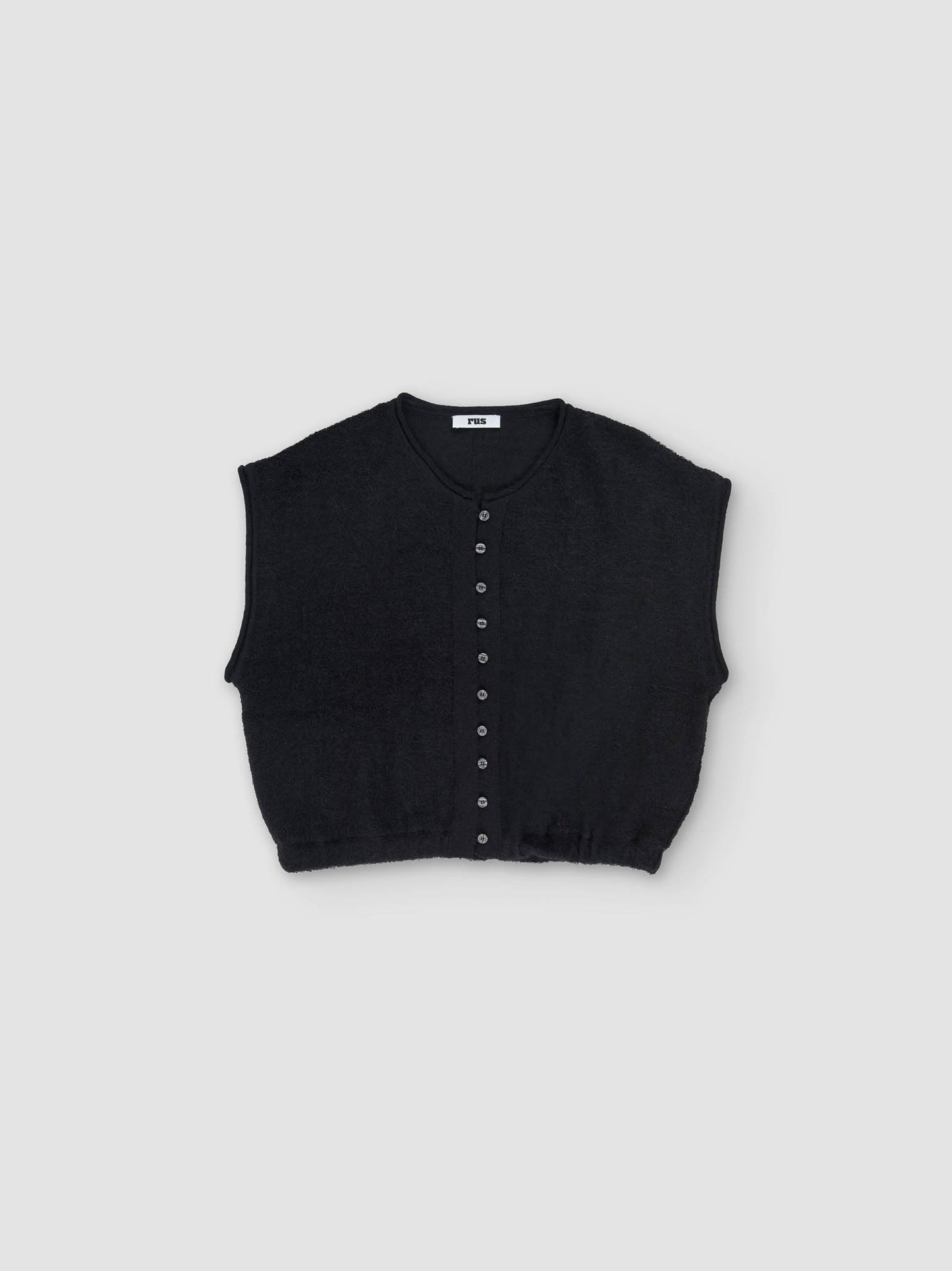 Namida Vest in Black