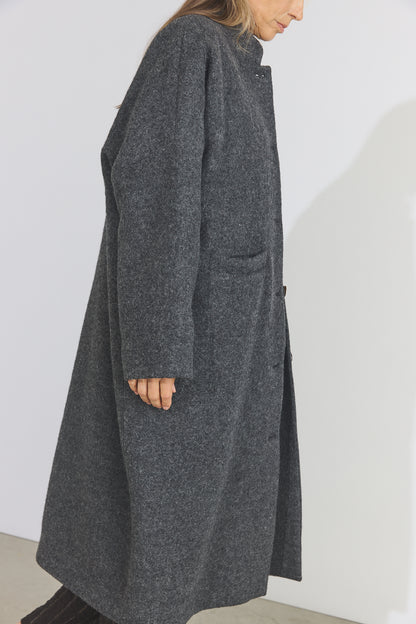 Isa Coat - Ardesia