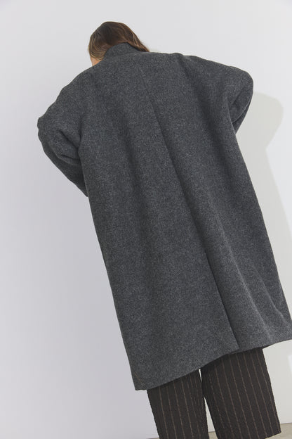 Isa Coat - Ardesia
