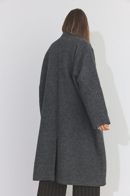 Isa Coat - Ardesia