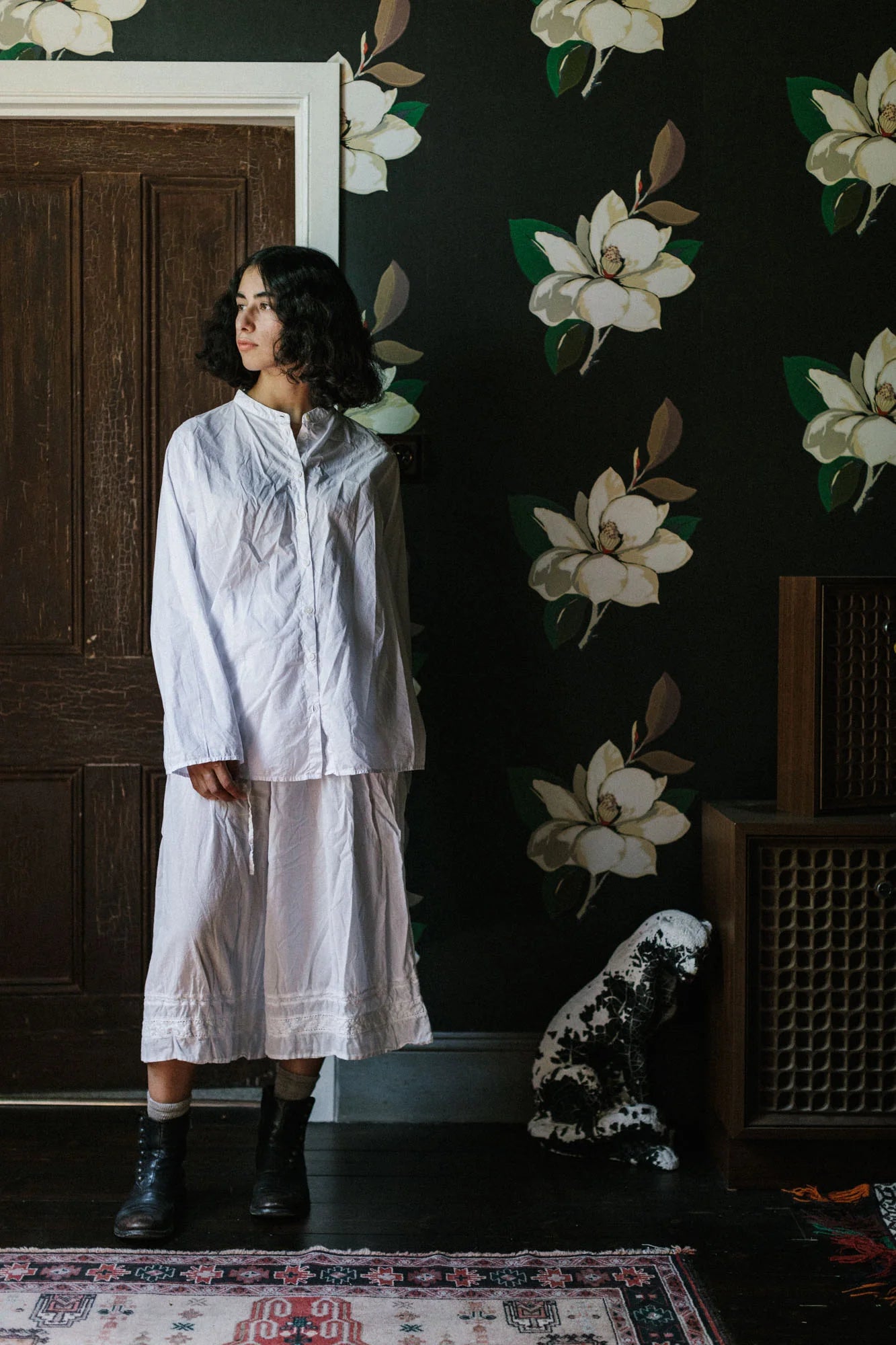 Harriet Bloomers - White Cotton Lace