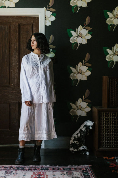 Harriet Bloomers - White Cotton Lace