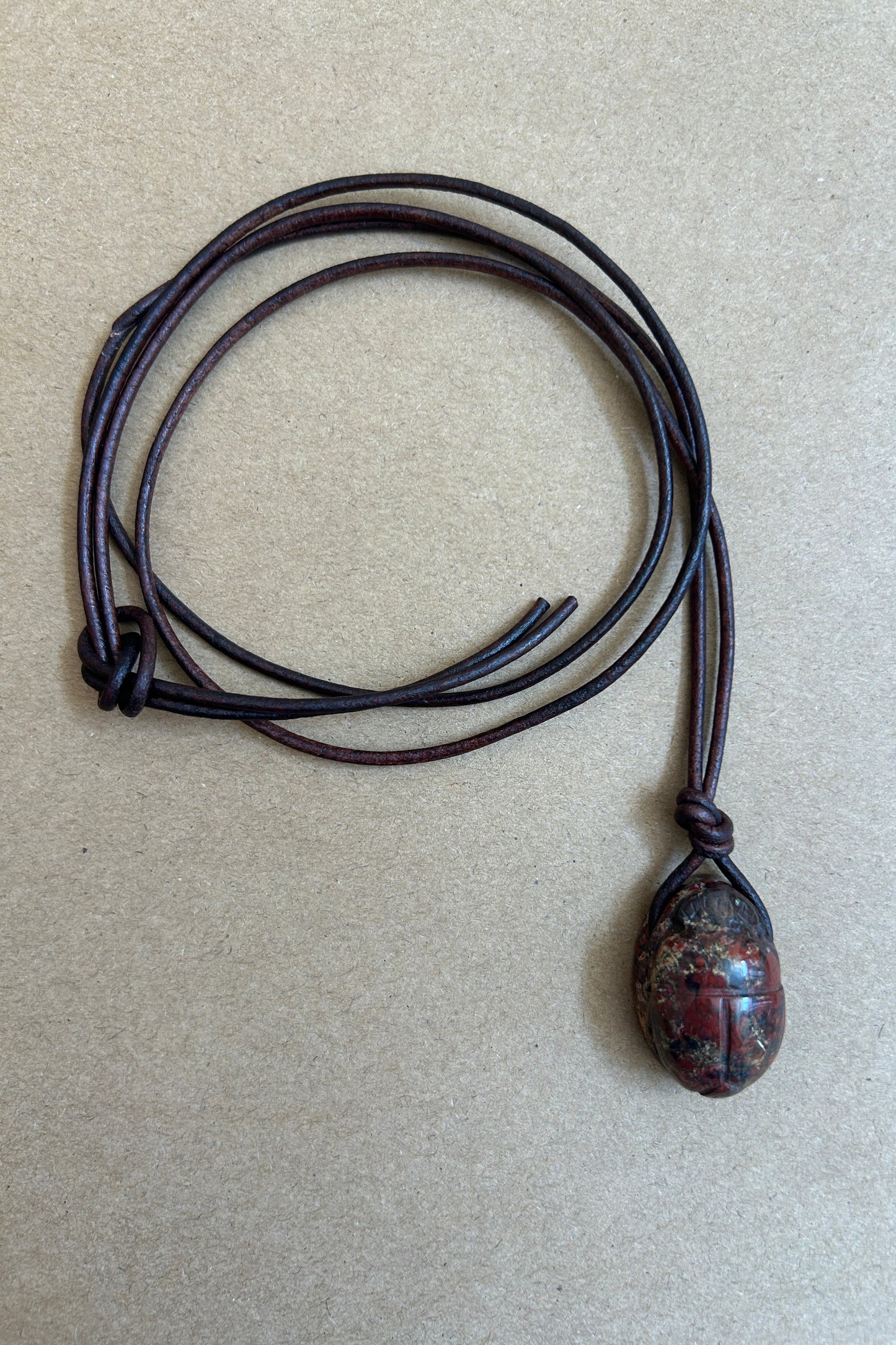 Jasper Scarab