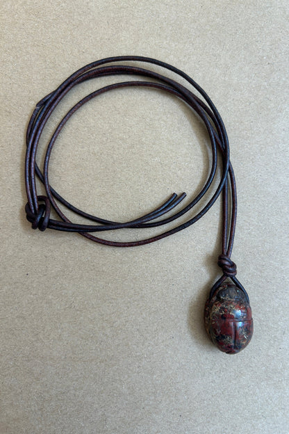 Jasper Scarab