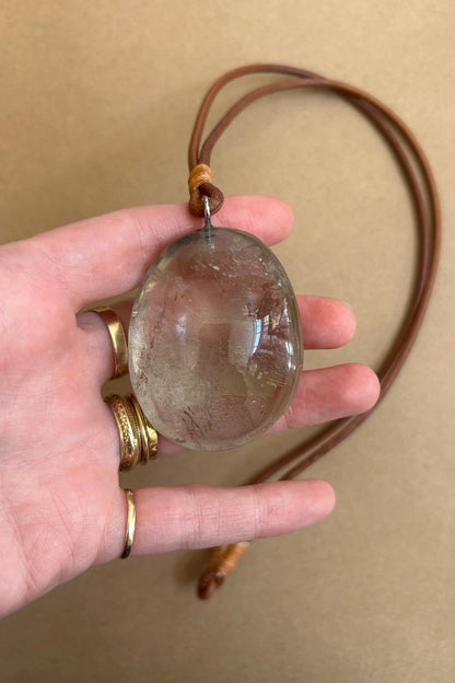 Smoky Quartz Drop