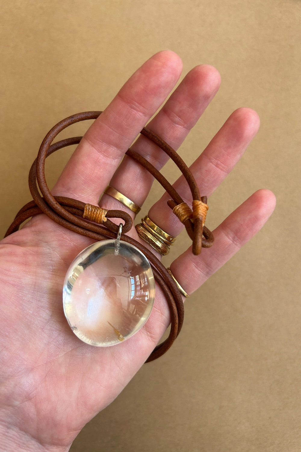 Rock Crystal Drop