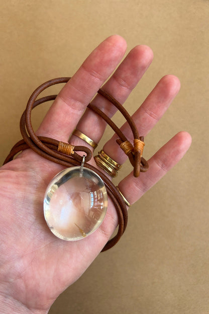 Rock Crystal Drop