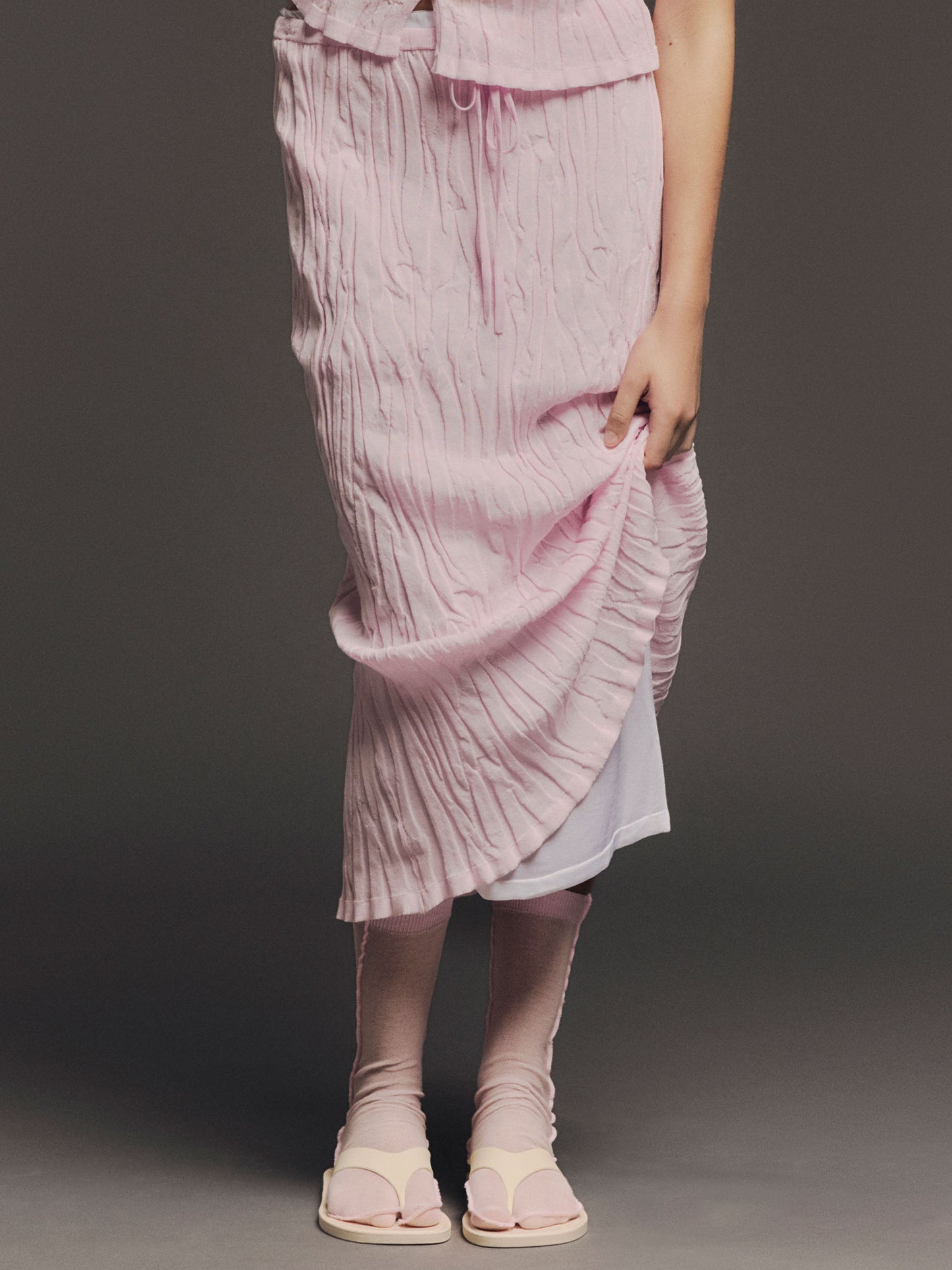 Luce Skirt - Pale Pink