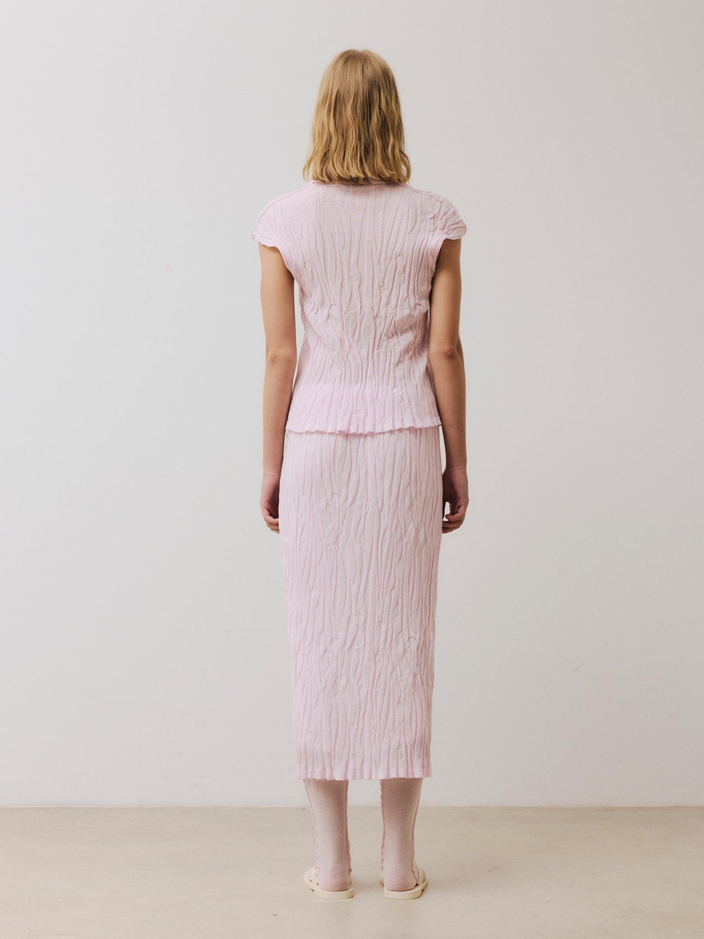 Luce Skirt - Pale Pink