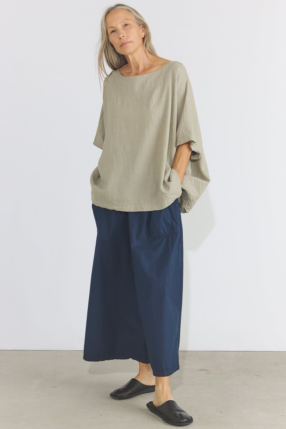 Corse Cotton Box Top - Oatmeal