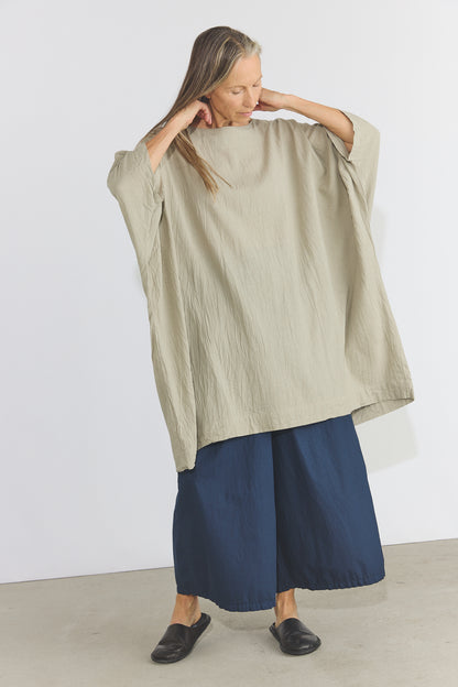 Corse Cotton Box Dress - Oatmeal