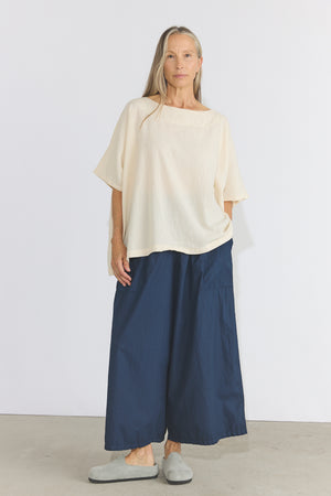 Chisato Pant - Cotton Poplin Dark Navy